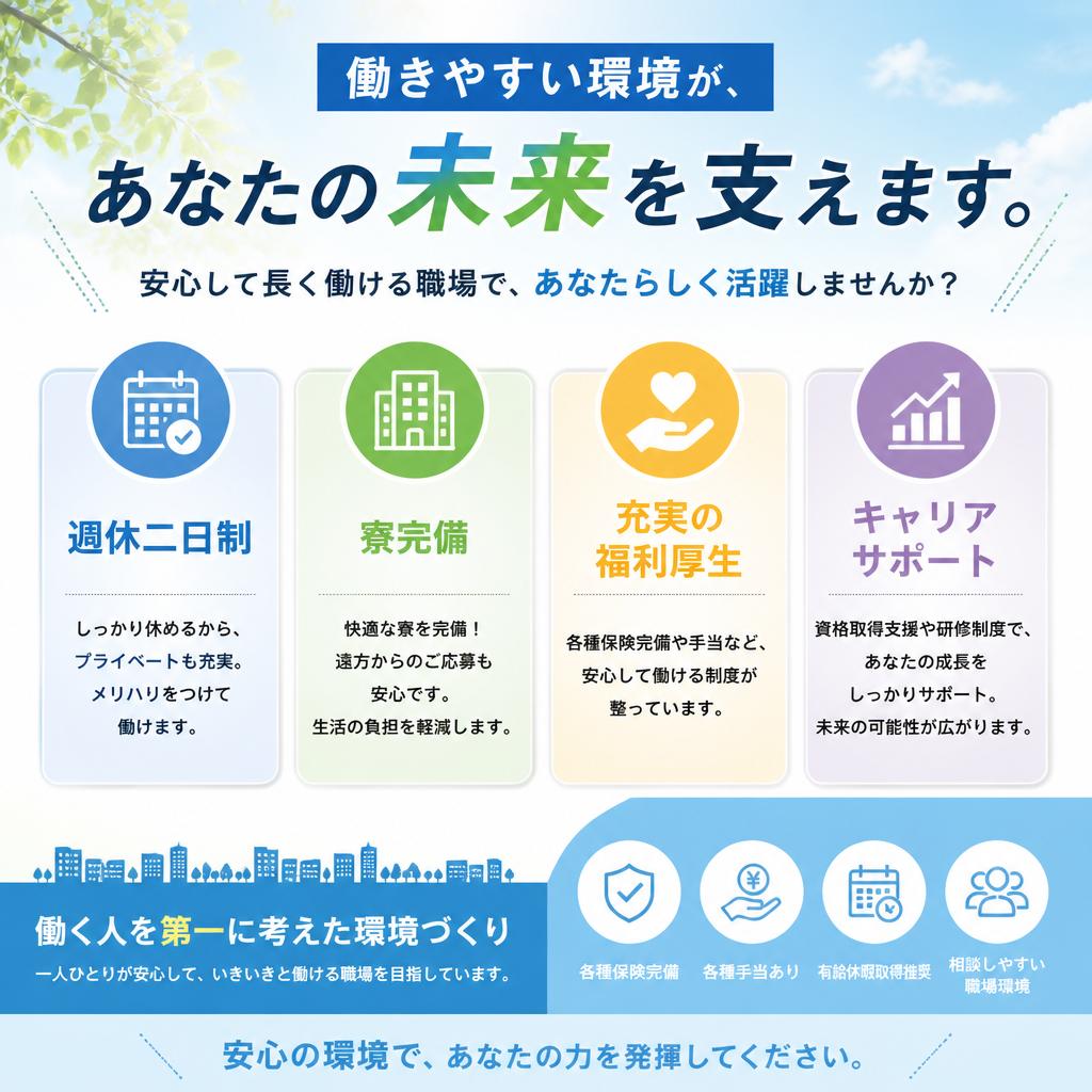 5. 安心して働ける職場環境