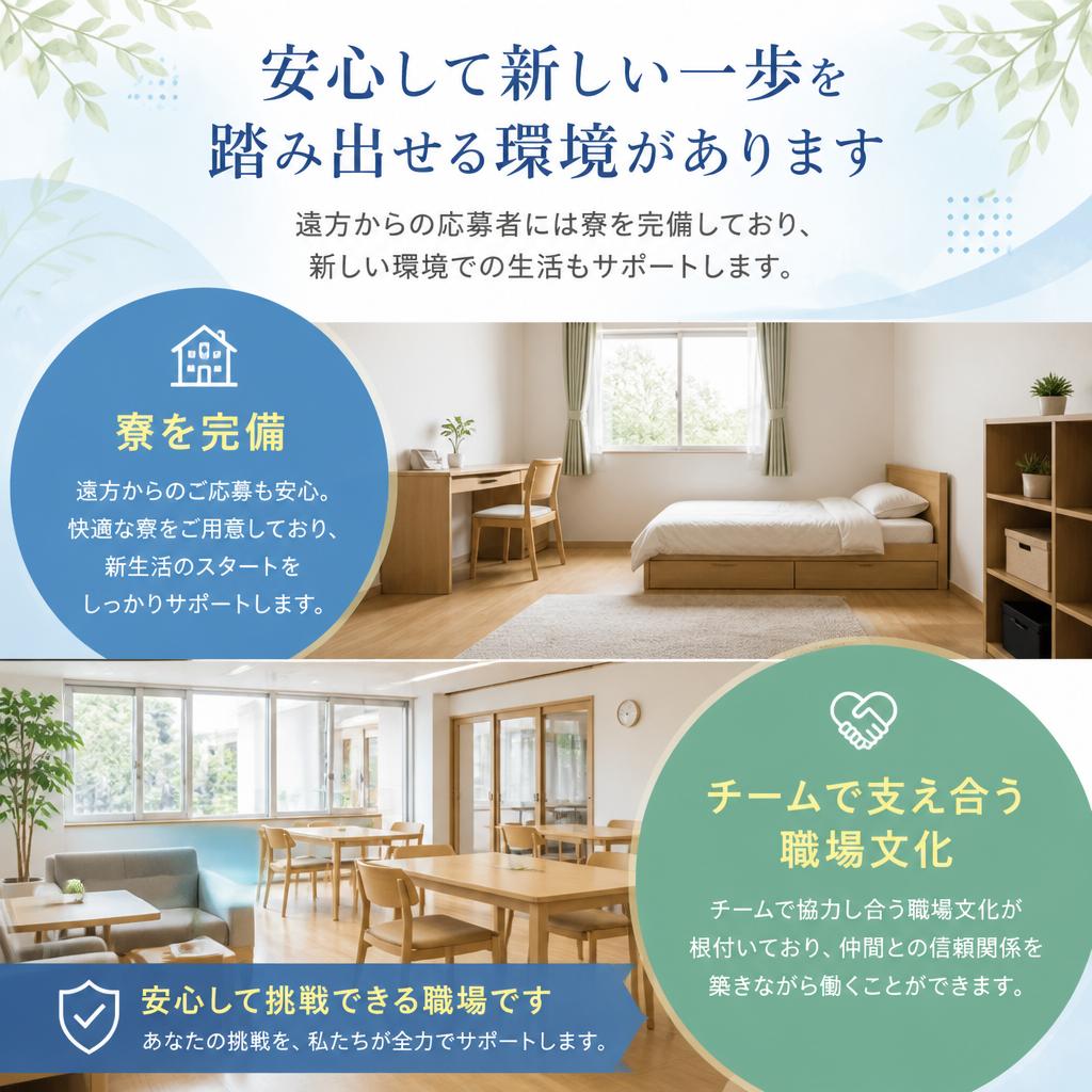 安心して働ける環境を整備