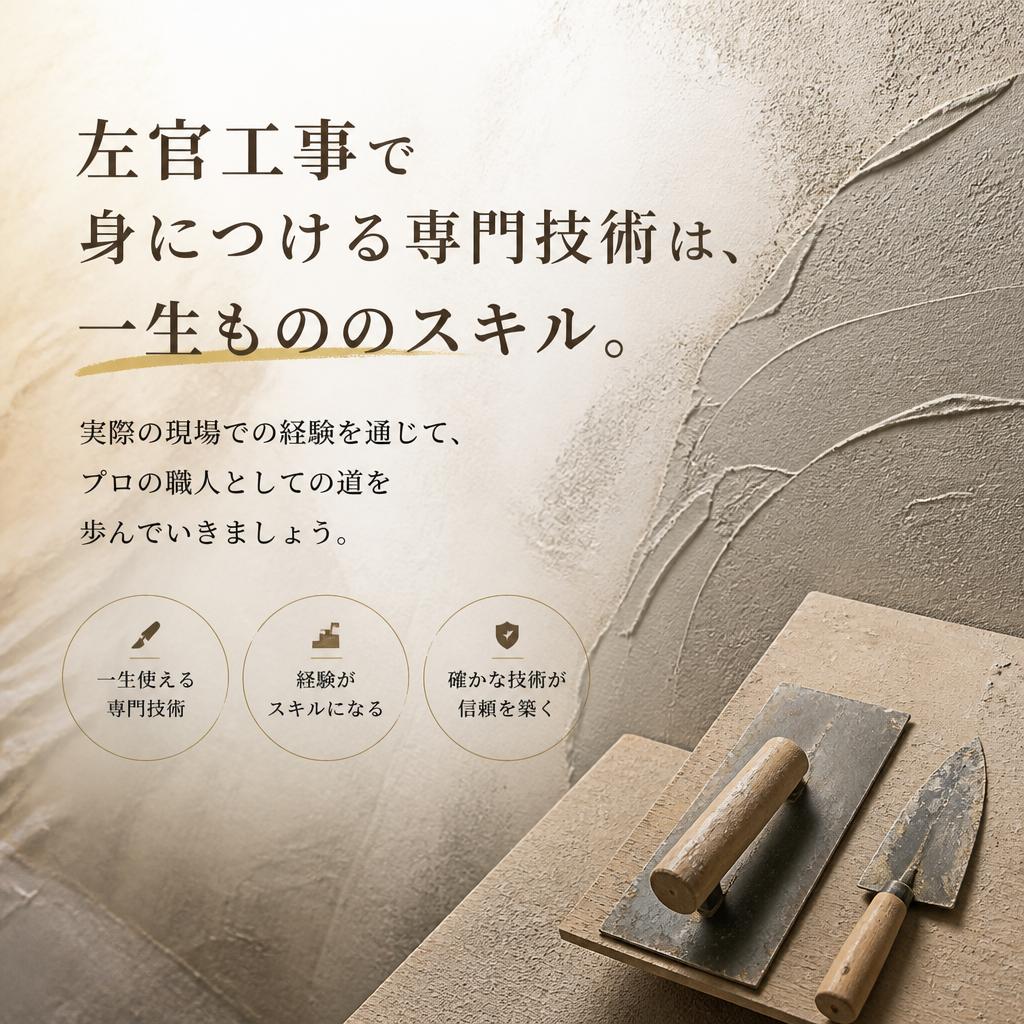 専門技術を習得し、価値ある人材へ!