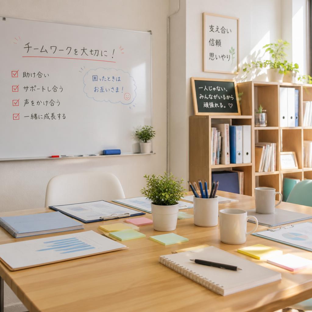 アットホームな職場環境